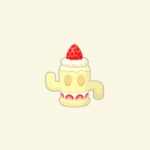ポケ森のミニハニワ（ショートケーキ）