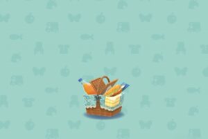 ポケ森のカントリーバスケット・ブルー