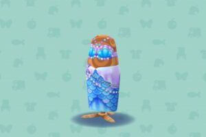 ポケ森のしんかいのプリンセスドレス