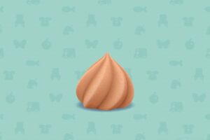 ポケ森のおおきなケーキのチョコクリーム
