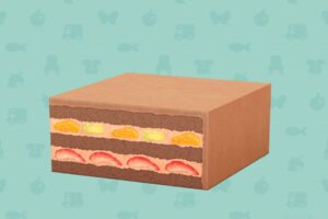 ポケ森のおおきなチョコケーキのどだい