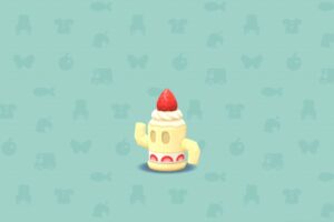 ポケ森のショートケーキなミニハニワ
