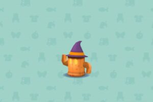 ポケ森のハロウィンなミニハニワ
