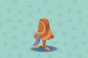 ポケ森のオオカミのしっぽ・グレー