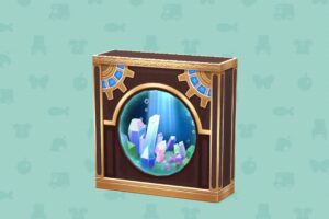 ポケ森のうみのほうせきがみえるまど