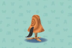 ポケ森のオオカミのしっぽ・ブラック