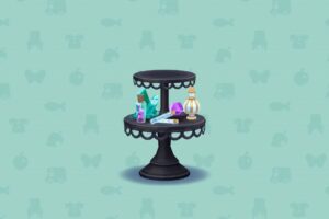 ポケ森のガラスびんのてんじスタンド