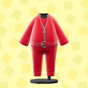 あつ森のボンテージのレッド