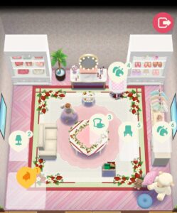 ポケ森のノーマルレッスン59-6の指定家具設置前