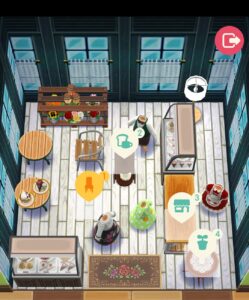 ポケ森のノーマルレッスン45-4の指定家具設置前