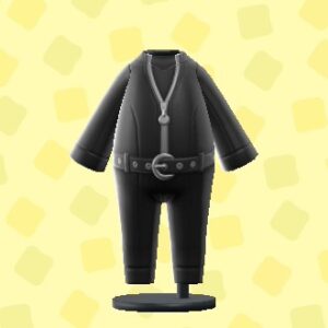 あつ森のボンテージのブラック