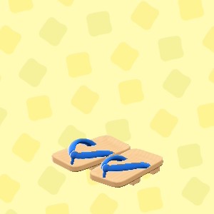 あつ森のげたの紺