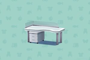 ポケ森のオフィスのつくえ