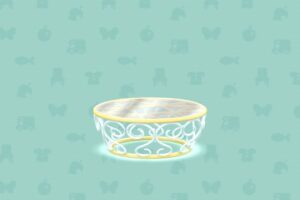 ポケ森のひかるワイヤーのテーブル