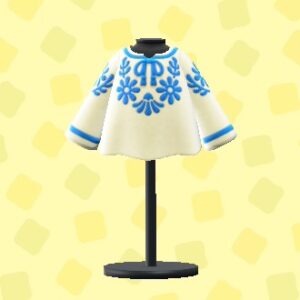 あつ森のペザントブラウスのホワイト