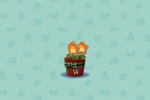 ポケ森のきいろいクッキーフラワー