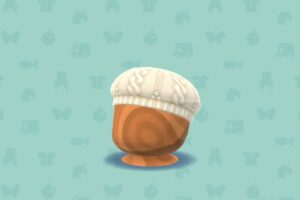 ポケ森のニットベレーぼう・ホワイト