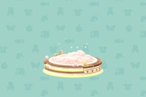 ポケ森のラグジュアリースパのバブルバス