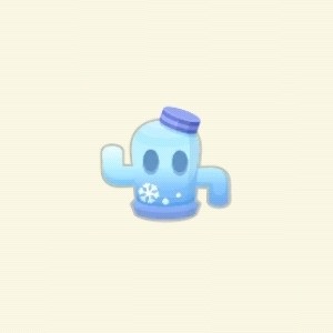 ポケ森のミニハニワ（スノービュッフェ）