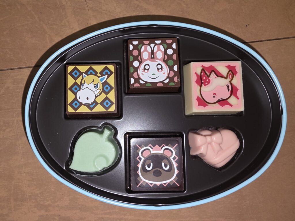 ゴディバ meets どうぶつの森 アソートメント/Blue(6粒入)