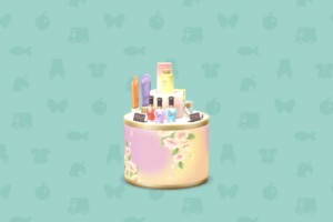 ポケ森のコスメショップのディスプレイS