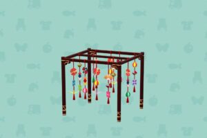 ポケ森のおりがみやしきのかざりだなA