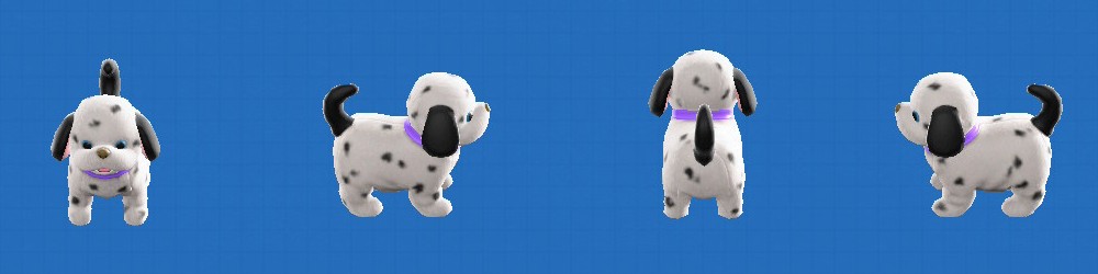 あつ森のいぬのぬいぐるみのスポット