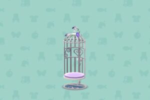 ポケ森のバラのとりかごソファ（ホワイト）