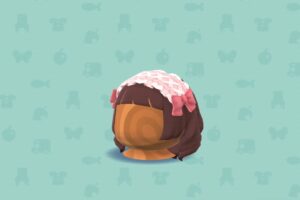 ポケ森のヘッドドレスウィッグ・ピンク