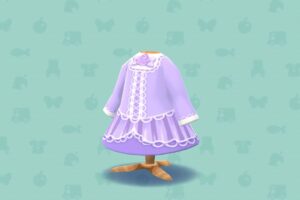 ポケ森のゴシックなステージいしょう（ホワイト）