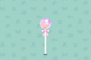 ポケ森のまんまるキャンディ・ピーチ