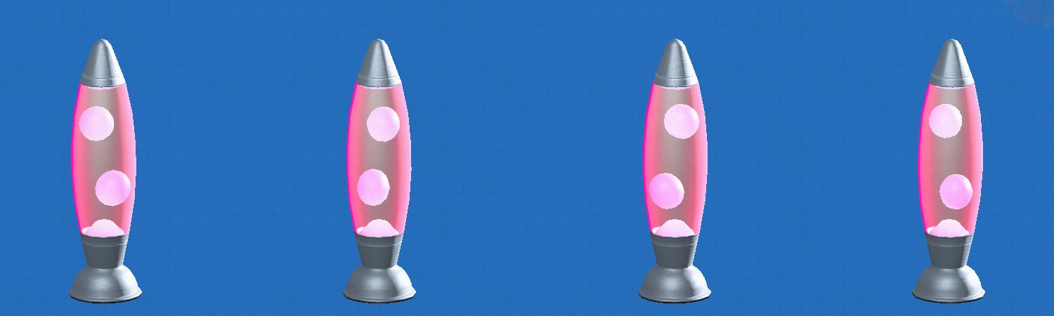 あつ森のスライムランプのピンク