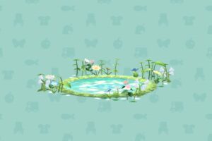 ポケ森のこもれびていえんのいずみ