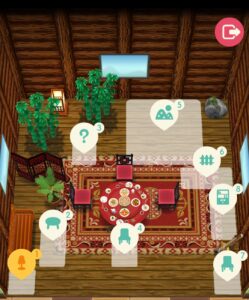 ポケ森のノーマルレッスン9-6の指定家具設置前