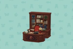 ポケ森のたんていじむしょのデスク