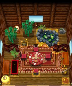 ポケ森のノーマルレッスン9-6の指定家具設置後