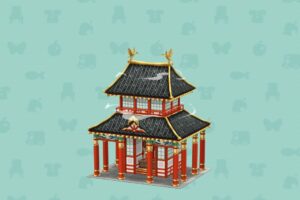 ポケ森のひのでのおてらのほんどう