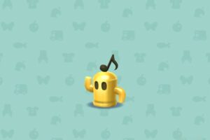 ポケ森のおんぷなミニハニワ