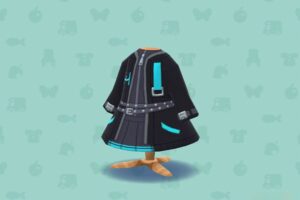 ポケ森のサイバーなワンピース・ブラック