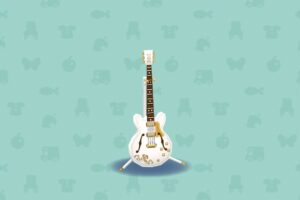 ポケ森のホワイトセッションのエレキギター
