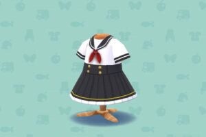 ポケ森のセーラーセットアップ・ブラック