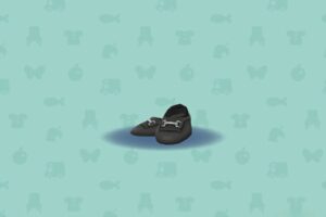 ポケ森のくろいビットローファー