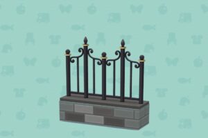 ポケ森のゴーストパークのフェンス