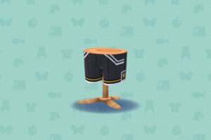 ポケ森のマリンなショートパンツ・ブラック
