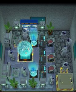 ポケ森のノーマルレッスン10-7の指定家具設置後