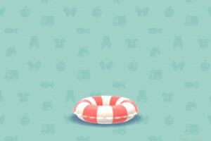 ポケ森のしましまうきわ・レッド