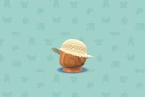 ポケ森のプールパラダイスのストローハット