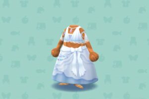 ポケ森のアクアフェアリードレス・ホワイト