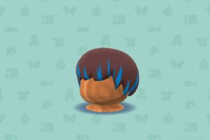 ポケ森のインナーカラーマッシュ・ブルー