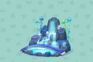 ポケ森のほしのていえんのたき